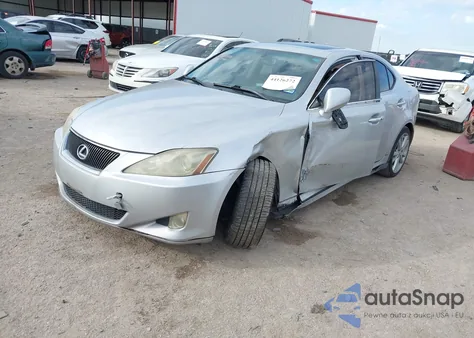2006 Lexus Is 350 z USA, uszkodzony, nr VIN JTHBE262765006256